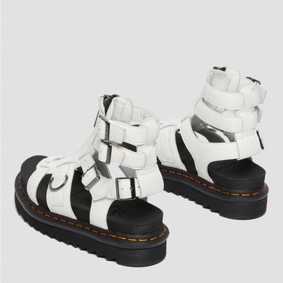 DR MARTENS OLSON ZIPPED LEATHER STRAP SANDAL SIZE: 8 - Picture 7 of 9